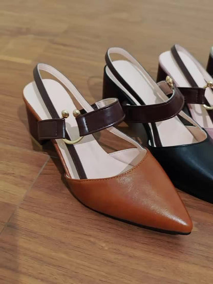 Claudette™ – Escarpins à bride élégants et confortables - Vert / 39
