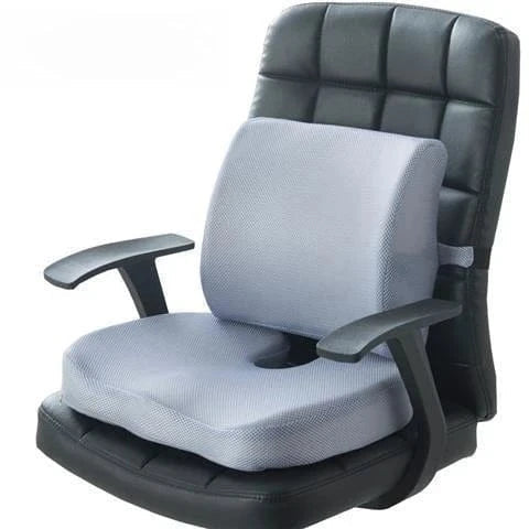 Double Coussin Orthopédique Dos, Assise Et Dossier