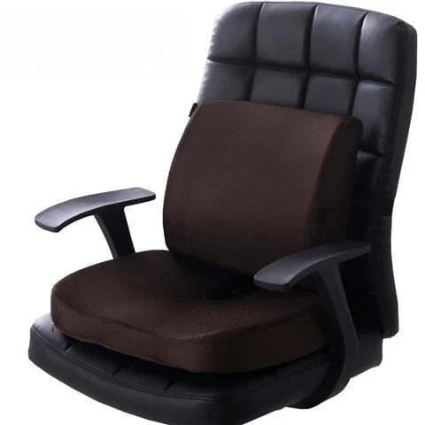 Double Coussin Orthopédique Dos, Assise Et Dossier