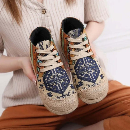Espadrille basket femme - 37 / DarkRed