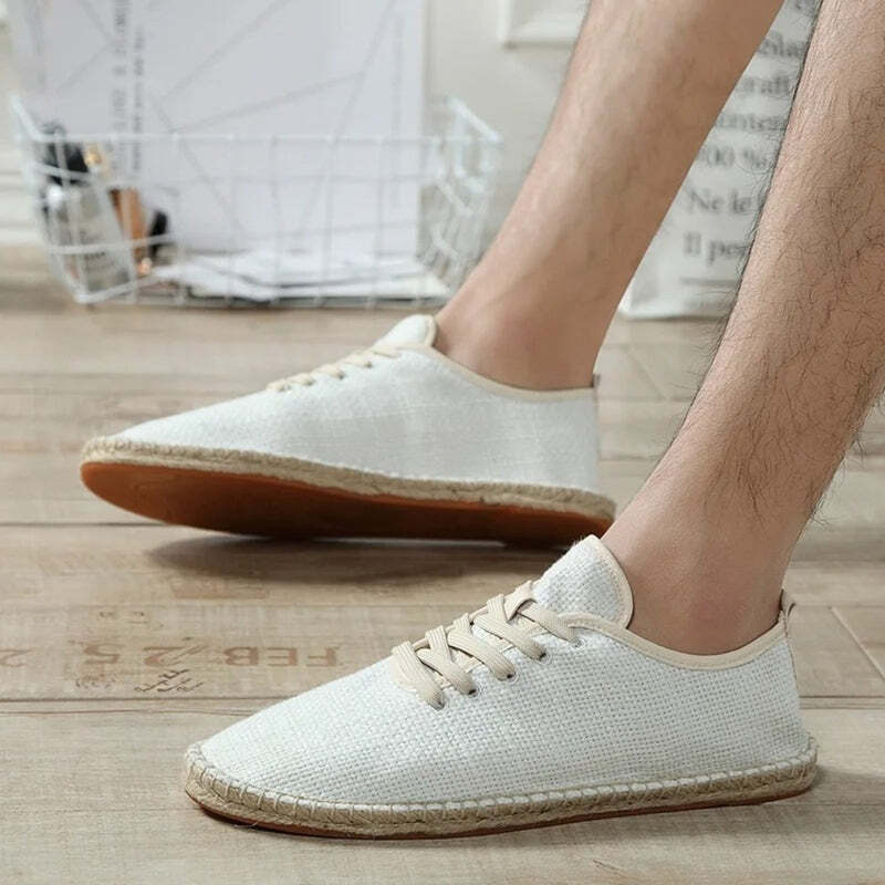 Espadrille beige homme/femme - 39 / Silver