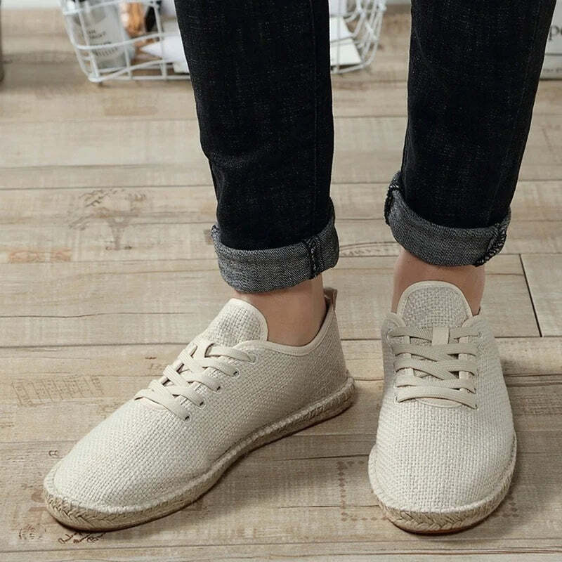 Espadrille beige homme/femme - 39 / Black