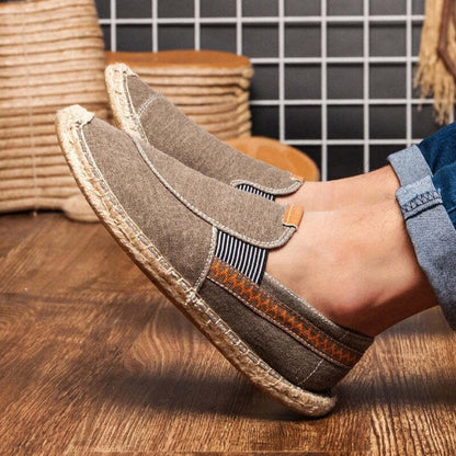 Espadrilles en toile bleu marine pour homme - 39 / MidnightBlue