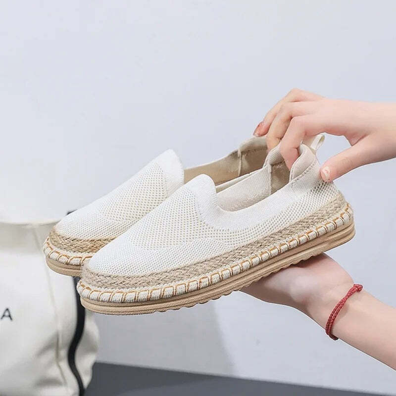 Espadrille classe femme - 36 / Blanc