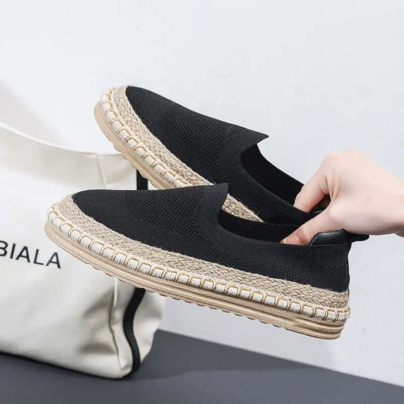 Espadrille classe femme - 36 / Black