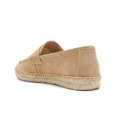 Espadrilles homme en cuir brossé - 42 / Sienna