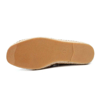 Espadrilles homme en cuir brossé - 42 / Green