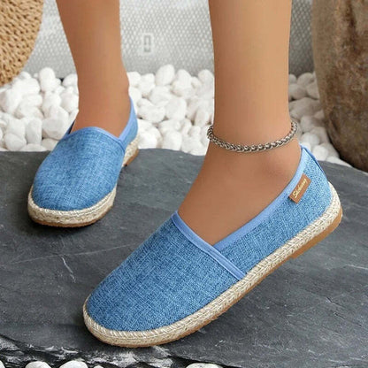 Espadrille en toile femme - 37 / Blanc