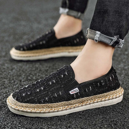 Espadrilles pour homme en toile - 42 / RoyalBlue