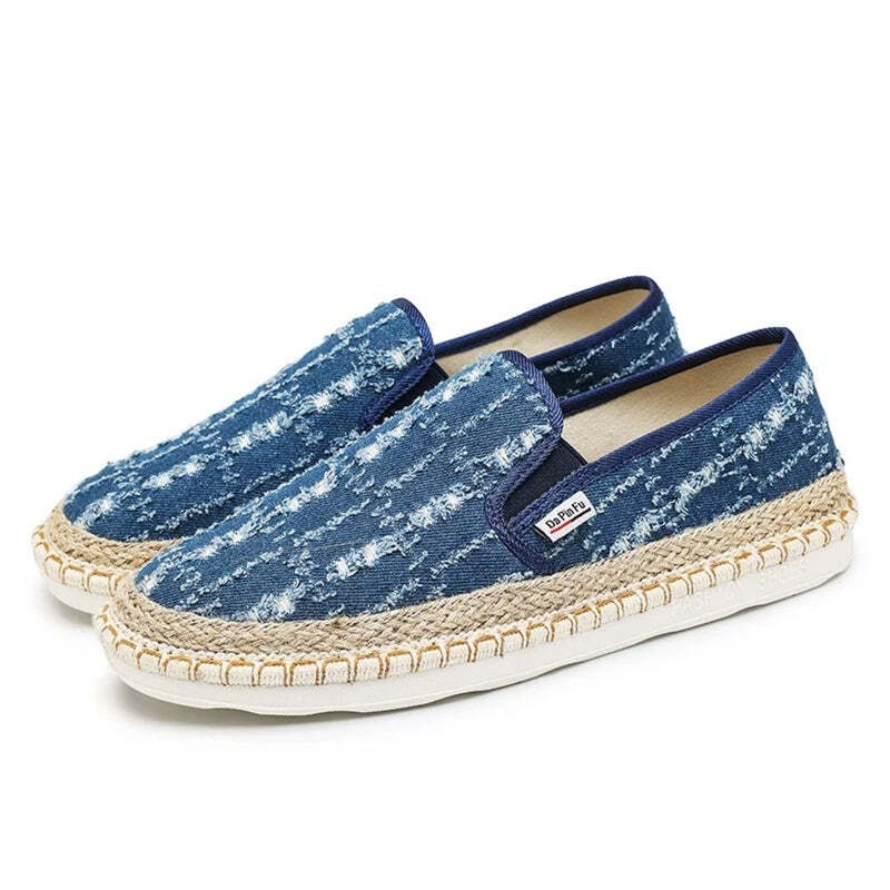 Espadrilles pour homme en toile - 39 / RoyalBlue