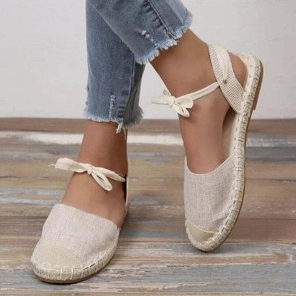 Espadrille femme lacet cheville - 38 / Silver