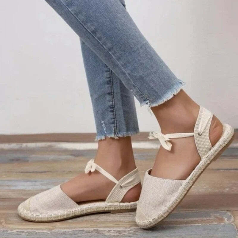 Espadrille femme lacet cheville - 40 / Silver