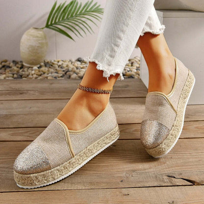Espadrille femme tendance - 36 / Wheat
