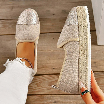 Espadrille femme tendance - 37 / Wheat
