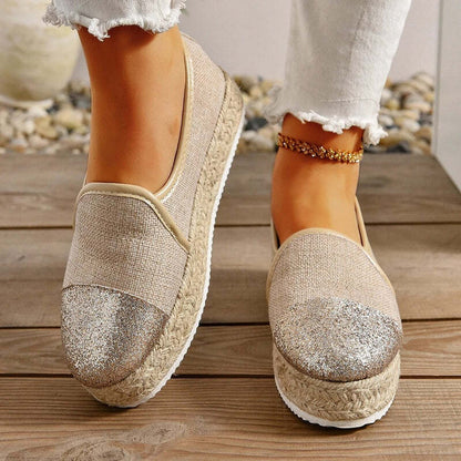 Espadrille femme tendance - 39 / Wheat