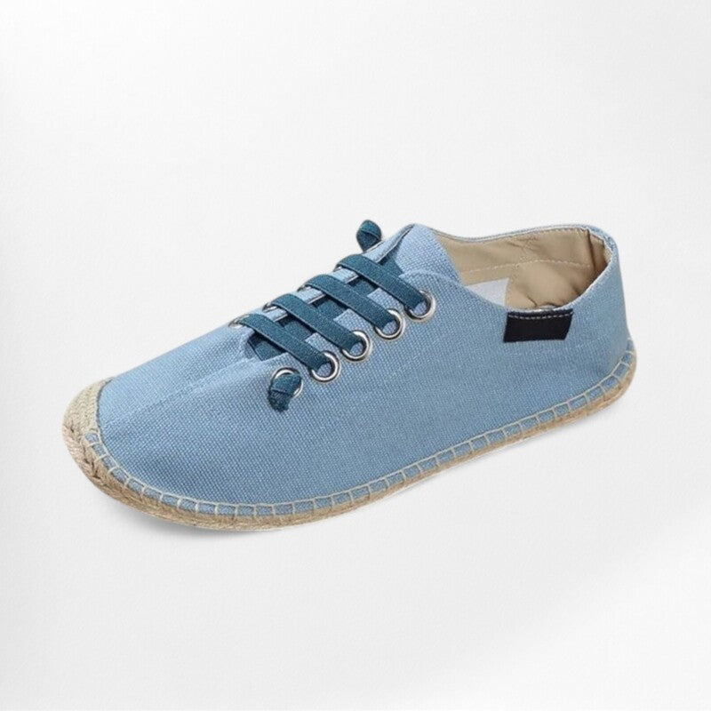 Espadrilles pour homme avec lacets - 41 / Blanc