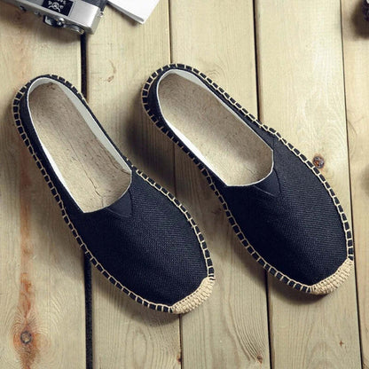 Espadrilles imitation françaises pour homme - 39 / Black