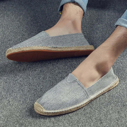 Espadrilles imitation françaises pour homme - 40 / Silver