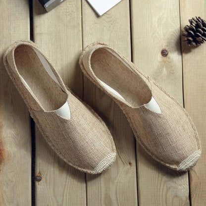 Espadrilles imitation françaises pour homme - 39 / Chocolate