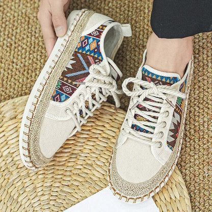 Espadrilles élégantes pour homme – finition luxe - 35 / Blanc