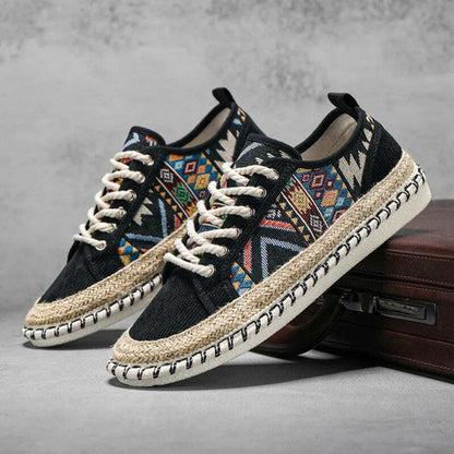 Espadrilles élégantes pour homme – finition luxe - 36 / Black