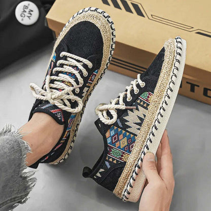 Espadrilles élégantes pour homme – finition luxe - 36 / Blanc