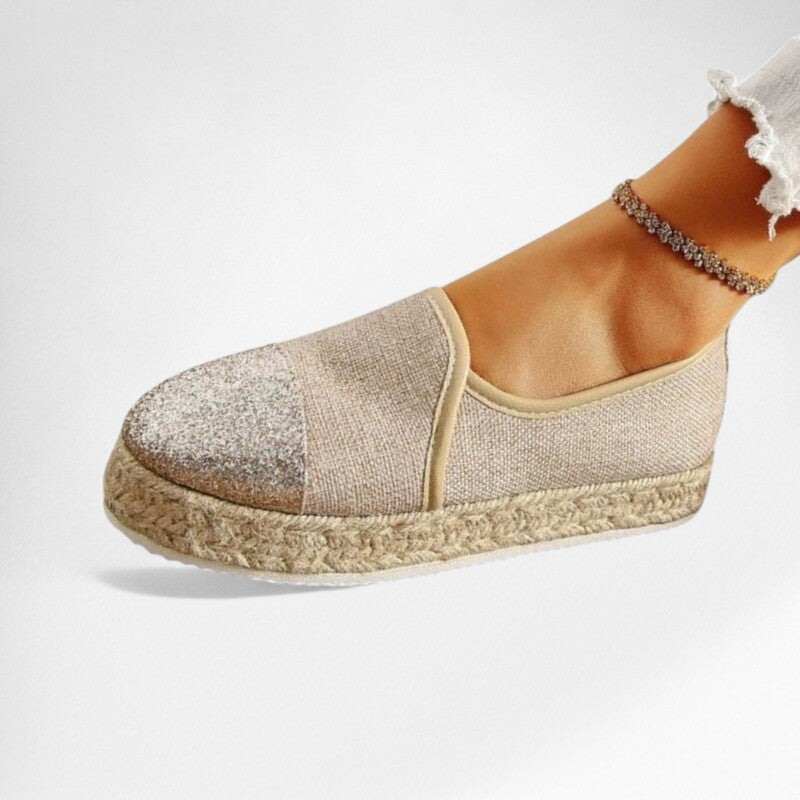 Espadrille femme tendance - 35 / Wheat