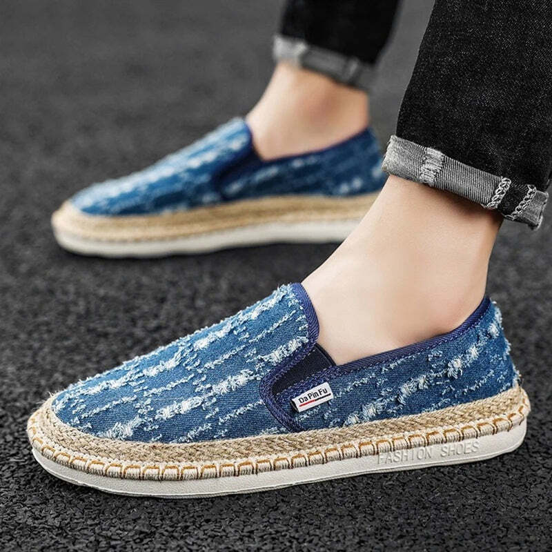 Espadrilles pour homme en toile