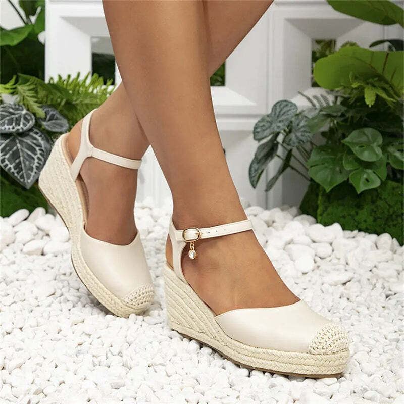 Espadrilles fermées femme - 36 / Blanc