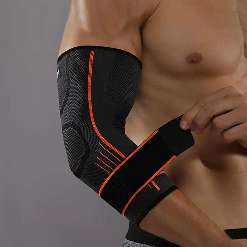 Orthèse pour coude orange - Confort Orthopédique