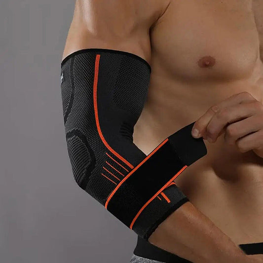 Orthèse pour coude orange - Confort Orthopédique
