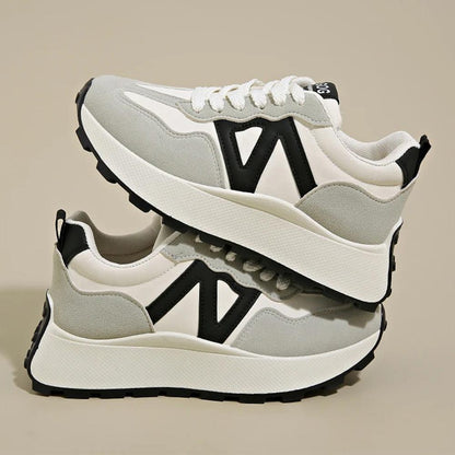 Grosses baskets pour femmes - Argent / 37