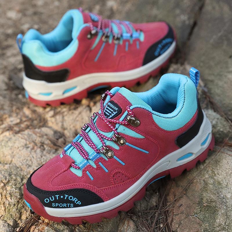 Scarpe Da Ginnastica Trekking Comode E Protettive Scarpe Trekking NC Unisex - Antiscivolo, Traspiranti E Resistenti Per Outdoor Calzature Outdoor Traspiranti Scarpe Con Suola Gomma PU - 11