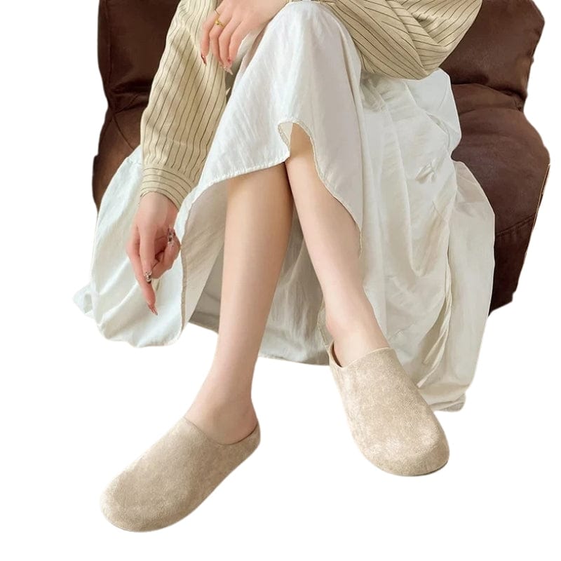 Jolis Sabots Cuir Femme - 36 / Blanc