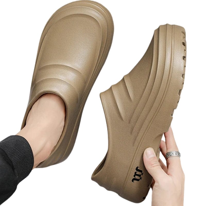 Jolis Sabots Rétros Femme - Beige / 39