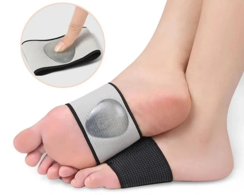 Arch support insoles for flat feet