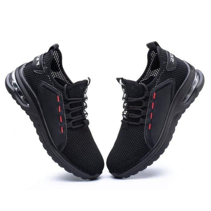 Chaussures de sécurité à coussin d'air pour hommes - Protec Confort Orthopédique