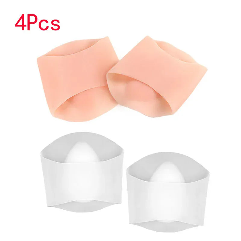 Lot De 4 Pièces Orthopédiques En Silicone Pour Pieds Plats - Mixte
