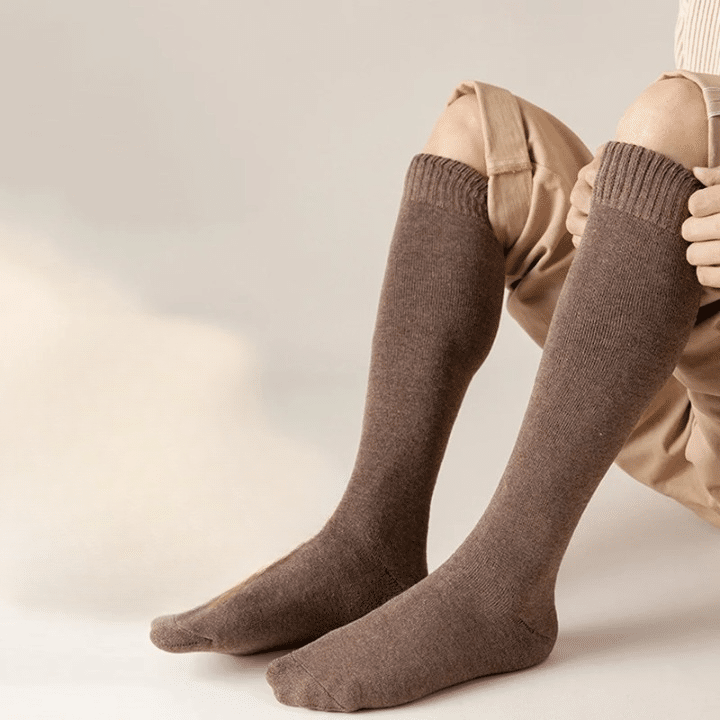 Lot De Cinq Paires De Chaussettes Orthopédiques Femme Montantes Avec Compression - Default Title