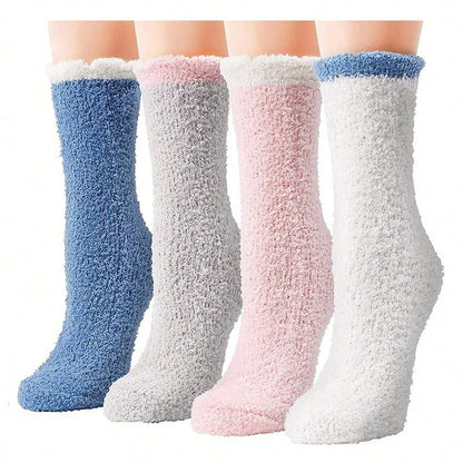Chaussons chaussettes femme - 36 / Rose
