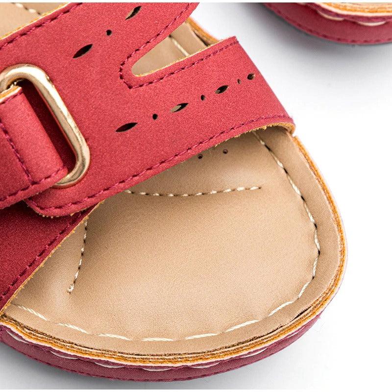 Sandales Femme Été Confortable Compensé Fermée devant Slip on Semelle Epaisse Antidérapantes Sandale Orthopédique Printemps Été Sandales de Sport et D'Extérieur à Sandale Plateforme Idée Cadeau Sandales Femme Été Confortable Compensé Fermée devant Slip on Semelle Epaisse Antidérapantes Sandale Orthopédique Printemps Été Sandales de Sport et D'Extérieur à Sandale Plateforme Idée Cadeau