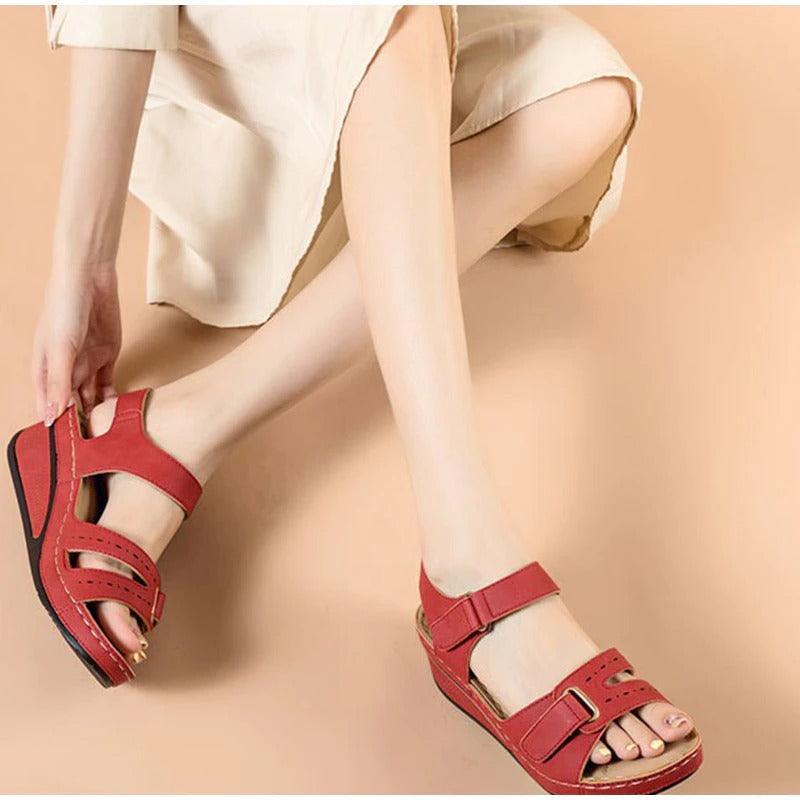 Pie Plano Zapatos Para Pies Operados Sandalias Ortopédicas Casual