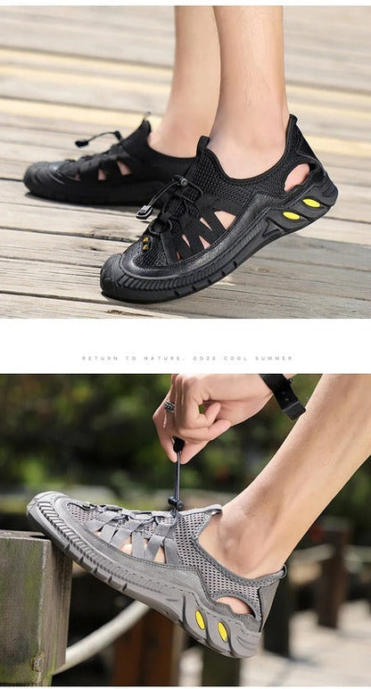 Baskets sandales de marche femme - 39 / Black