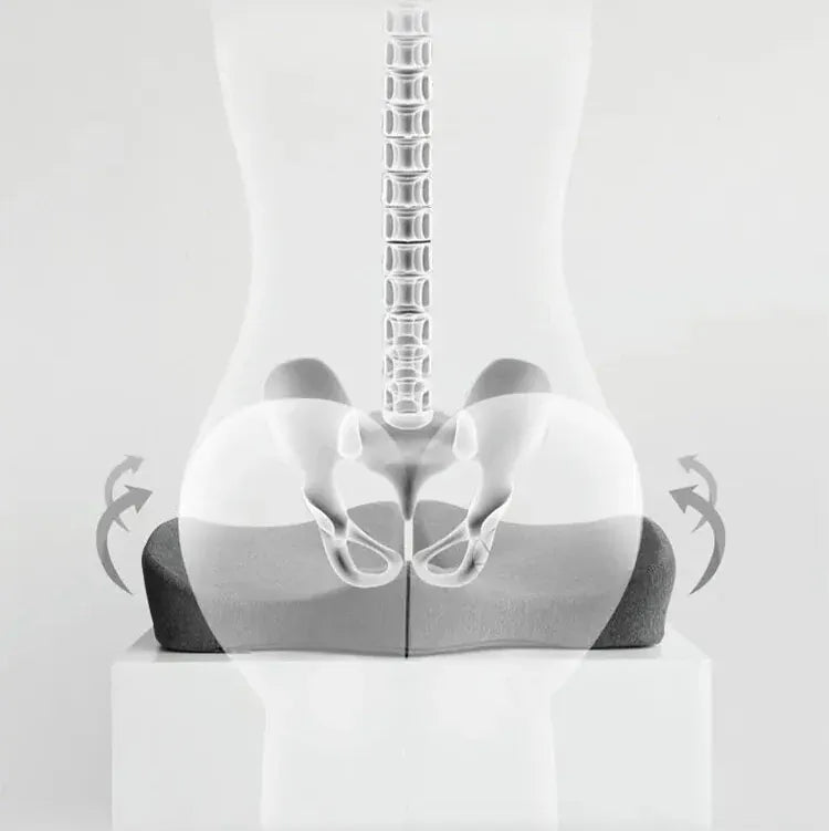 Oreiller Orthopédique pour Siège de Voiture ou de Bureau