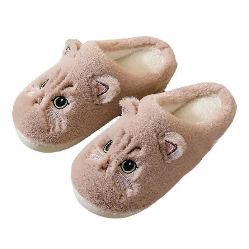 Pantoufle petit chat - 36 / Silver