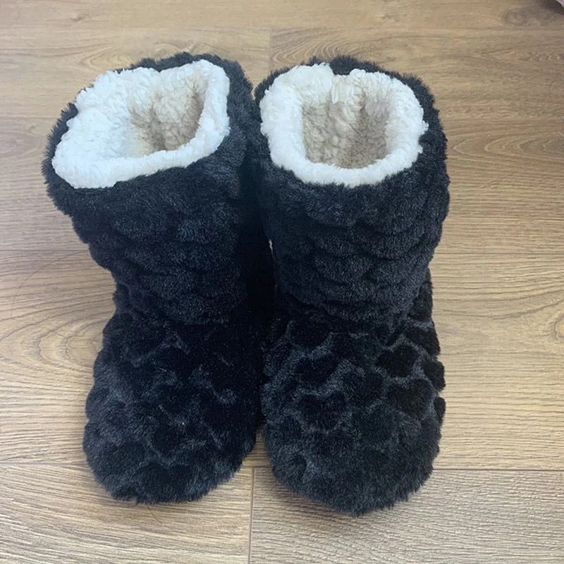 pantoufles d'hiver pour femmes - 36 / MidnightBlue