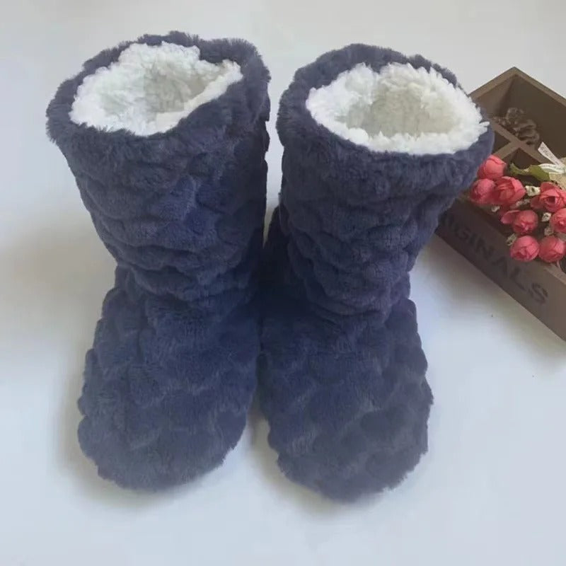 pantoufles d'hiver pour femmes - 37 / Silver