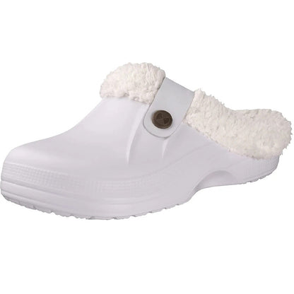 pantoufles d'hiver pour hommes - 36 / Blanc