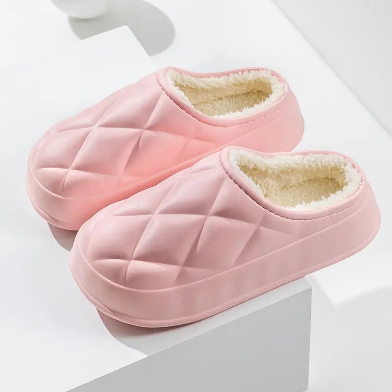 sabots fourrés femme - 37 / DeepPink