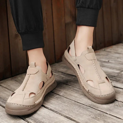 Sandale fermée homme - 43 / Wheat